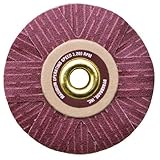 Dynabrade 93169 4-Inch Diameter 180 Grit A/O Spindle-Mount Sanding Star, Maroon [並行輸入品]