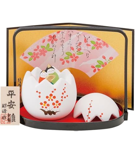 Amazon.co.jp: ひな祭り 置物 小物入れ 犬箱/須はら錦彩犬筥（大・左
