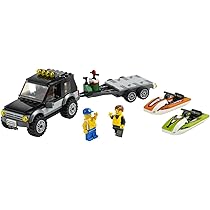 Amazon.co.jp: LEGO City Great Vehicles 60058 SUV with Watercraft 