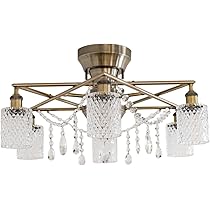 Amazon.co.jp : Ampoule シーリングライト シャンデリア 6灯