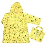 はらぺこあおむし 子供 合羽 レインコート 雨合羽 雨具 保育園 女の子 95cm クリーム