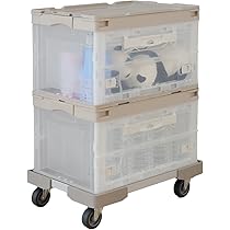 【ラスト1セット】折りたたみコンテナセット　50L 専用台車　天蓋付【中古】 楽天市場】【スーパーセール期間中店内最大P20倍！11日1:59まで