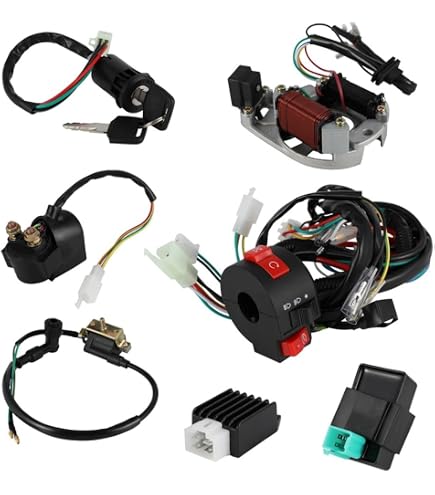 Amazon.co.jp: PHOENIX メインハーネス 電装部品 キット ATV バギー