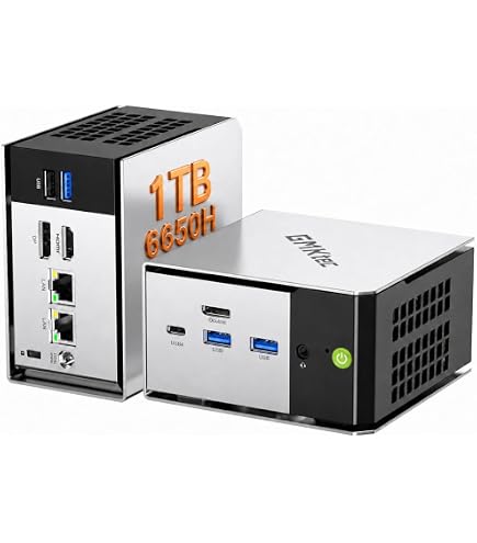 Amazon.co.jp: GMKtec NucBox M8 Mini pc AMD Ryzen 5 PRO 6650H PCIe