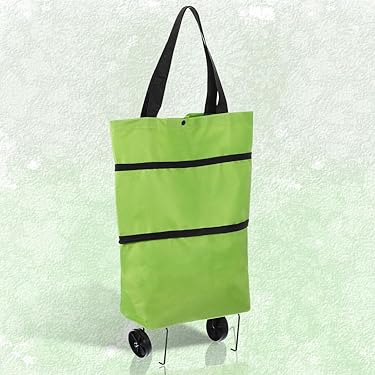 ショッピングキャリーカートDANRAKU  green ショッピングキャリーカートDANRAKU green ショッピングキャリー