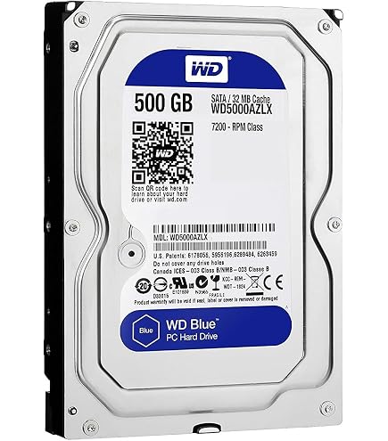 Amazon.co.jp: WESTERN DIGITAL 3.5インチ内蔵HDD 500GB Serial-ATA3