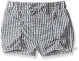 Rosie Pope Little Girls Gingham Rouched Bubble Short Black/White 24 Months [並行輸入品]