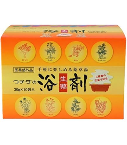 Amazon | 〔ウチダ和漢薬〕ウチダの浴剤（30g×10包入）×2個セット+1包
