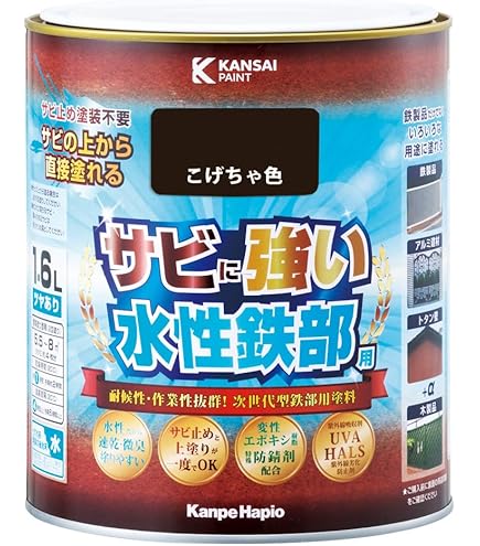Amazon | ニッペ ペンキ 塗料 油性 鉄部・木部・トタン用 7L オフ