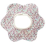 Plus Nao(プラスナオ) よだれかけ ビブ スタイ ベビー用品 キッズ 赤ちゃん 新生児 星 花柄 水玉 おもしろ かわいい 男の子 女の子 男児 女 - H