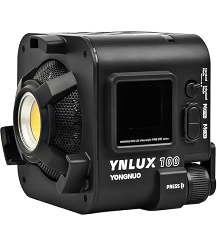 Amazon | COLBOR ビデオライト CL60M スタジオライト 65W 5600K CRI97+