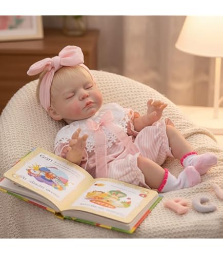 Amazon | Lonian リボーンドール 女の子 リアルな目は開いた 18インチ