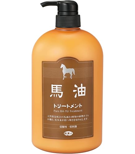 Amazon | アズマ商事の馬油トリートメント1000g(N) | 旅美人