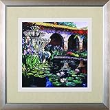 アート効果Fountain At San Miguel II Printed壁アート ブルー L12718