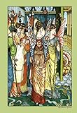 Walter Crane : The Hind in the Wood – The Baby印刷ファブリック壁ステッカー 16x24 16123-AC-W