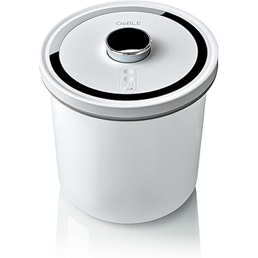 Amazon｜OoBLE(オーブル) 正規品 真空保存容器 米びつ 密閉容器 お米