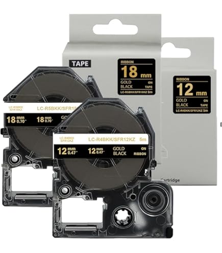 Amazon | 【インク革命】 りぼん キングジム テプラ PRO 用 互換テープ