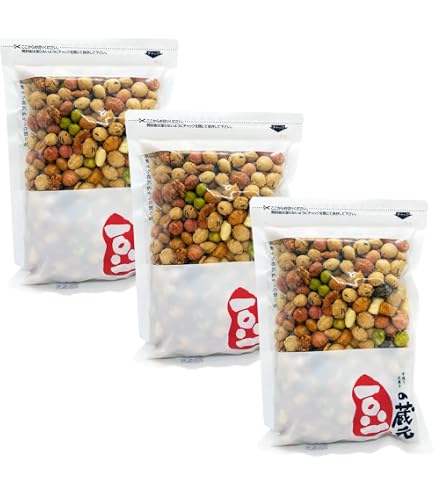 Amazon | 豆の 蔵元 豆菓子 大袋 よりどりみどり x2 ミックス豆菓子