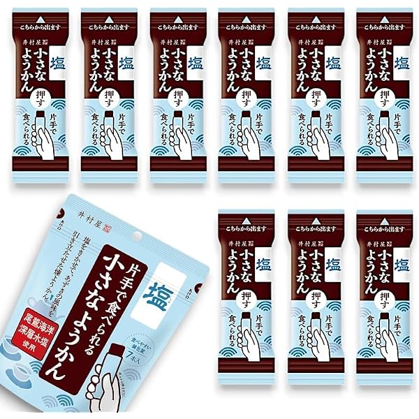 Amazon.co.jp: 井村屋 小さなようかん 抹茶 (14g×20本) 片手で Amazon.co.jp: 井村屋 小さなようかん 抹茶 (14g×20本) 片手で