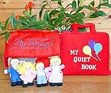 布絵本MY QUIET BOOK バルーン&布おもちゃ　布のプレイハウス　MY HOUSE スマイル・プレイ&ラーンギフトセット