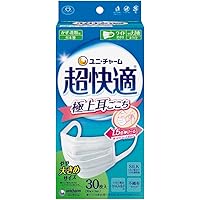 Amazon.co.jp: 超快適マスク 風邪・花粉用 プリーツタイプ