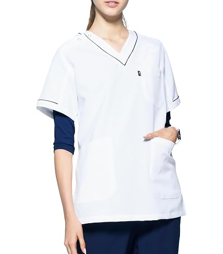 Amazon.co.jp: TOKYO MER 劇中着用レプリカ MER スクラブ ネイビー L