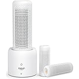 Amazon Zepan 無電源で使える 除湿機 コンパクト 乾燥機 小型 除湿ボトル ベース付き 繰り返し使える 静音 無音 強力除湿 梅雨 湿気対策 クローゼット 押入れ 下駄箱 本棚 衣類乾燥機 部屋 Pse認証済 ホワイト