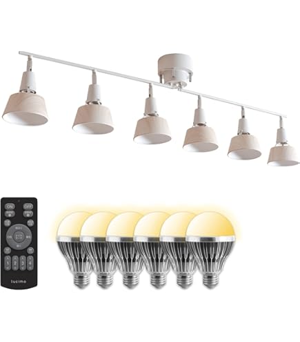 Amazon.co.jp: VENTOTA シーリングライト 6灯 シーリングスポット