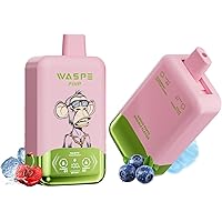 Amazon | 【ダブルフレーバー】 使い捨て電子タバコ40000回吸引 WASPE
