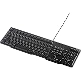 サンワサプライ USBキーボード(ブラック) SKB-L1UBKN ケーブル長:約1.4m