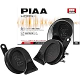 PIAA ホーン 400Hz+500Hz 重低音ホーン 高級セダンサウンド 112dB 2個入 渦巻き型 保安基準適用品 アースハーネス同梱 HO-13
