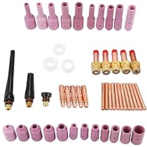TIGガスレンズ 溶接トーチ部品 ガス切断機 溶接トーチヘッド 50本/セット 61tHoy8tkfL._AC_UL210_SR210,