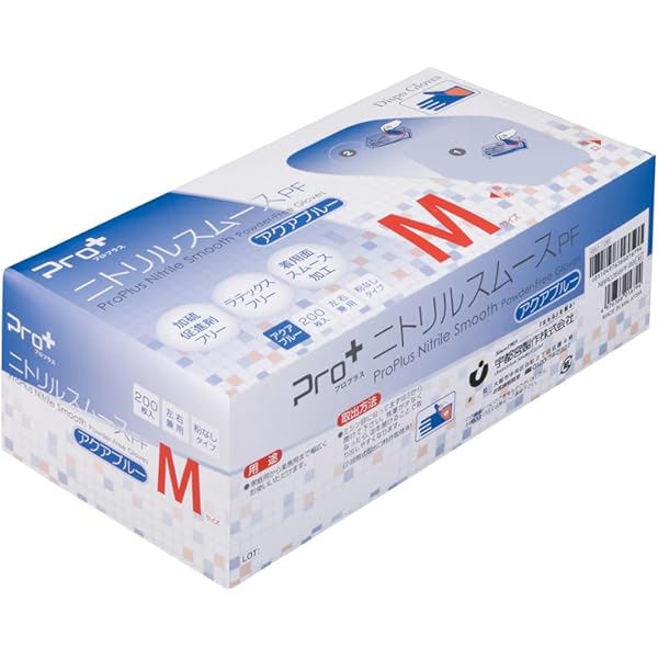 Amazon.co.jp: [宇都宮] プロプラス Pro＋ニトリルフィット手袋ME