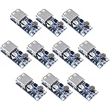 Ren He 10個セット DC-DC 0.9V-5V to 5V 600mA 電圧変換 ステップアップ USB ブースター パワー モジュール ボード