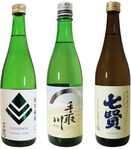 Amazon.co.jp: 純米吟醸 一升瓶 5本 飲み比べセット 日本酒 1800ml 上