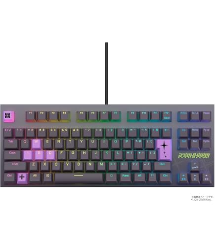 VSPO! GEAR ゲーミングキーボード 第1弾 如月れん EditionVSPO! GEAR 
