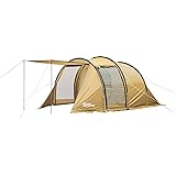 テントファクトリー フォーシーズントンネル2ルームテント 4 人用 TF-4STU2-NR BE 435×255×190(H)cm