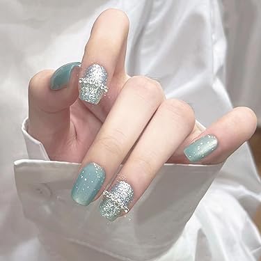 特価セール】おしゃれ 付け爪 デザイン すずつけ爪 つき 10枚入