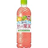 サントリー天然水 きりっと果実 ピンクグレープフルーツ＆マスカット 600ml