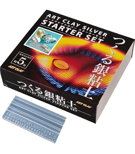 Amazon | 【Amazon.co.jp限定】アートクレイシルバー スターターセット