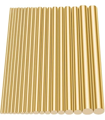 PH PandaHall 17-Piece Stainless Steel Tube Set - Round Hollow Rods For DIY Jewelry, Wire Wrapping, And Crafts