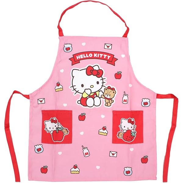 シナモロール＆ポムポムプリン ＆キティのエプロン ３Ｌ3枚セット！ シナモロール＆ポムポムプリン ＆キティのエプロン 3L3枚