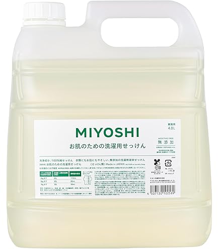 Amazon | ミヨシマルセルせっけん140Gx5P | MIYOSHI | 液体洗剤