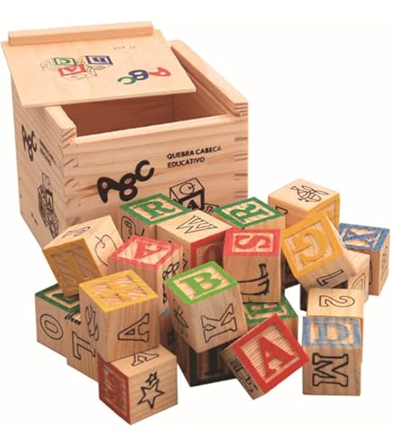 Amazon | Hape(ハペ) ABCブロックス E0419 | 積み木 | おもちゃ