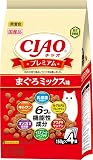 チャオ (CIAO) プレミアム まぐろミックス味 150g×4袋 猫用 ドライフード