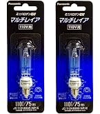 Panasonic JD110V65W-NP/E-W UVランプ 20個 Amazon | パナソニック 一般照明用ハロゲン電球 E11 JD110V65WNPEW