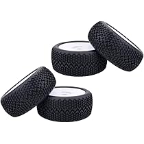 値下げ中！TAMIYA タミヤ RCカー用タイヤ＆ホイールセット Amazon | Chanmoo 1/10 RCラリーカータイヤ 12mm 六角