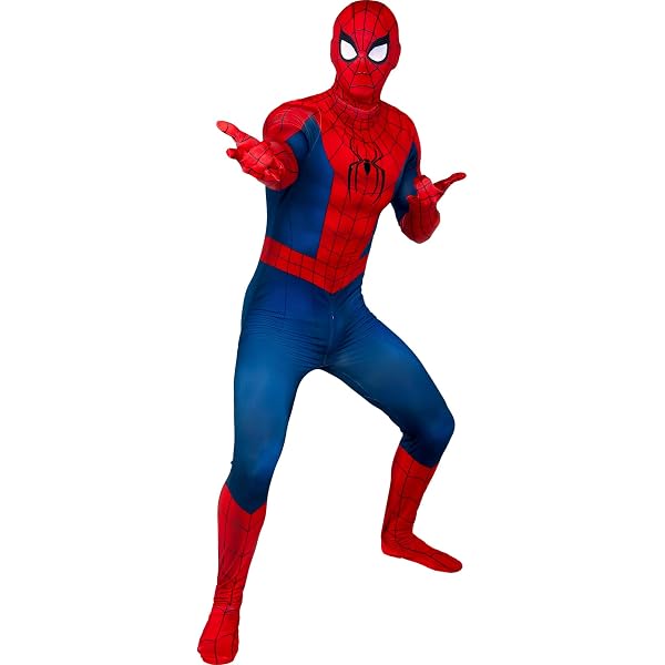Amazon.co.jp: Jazwares MARVEL Deluxe Adult Spider-Man Costume