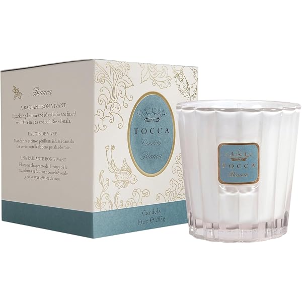 Amazon.co.jp: TOCCA Candle, Florence Scent, Approx. 10.1 oz