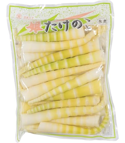 Amazon.co.jp: 竹の子 細竹水煮 スタンドパック 500g(約80本) 業務用